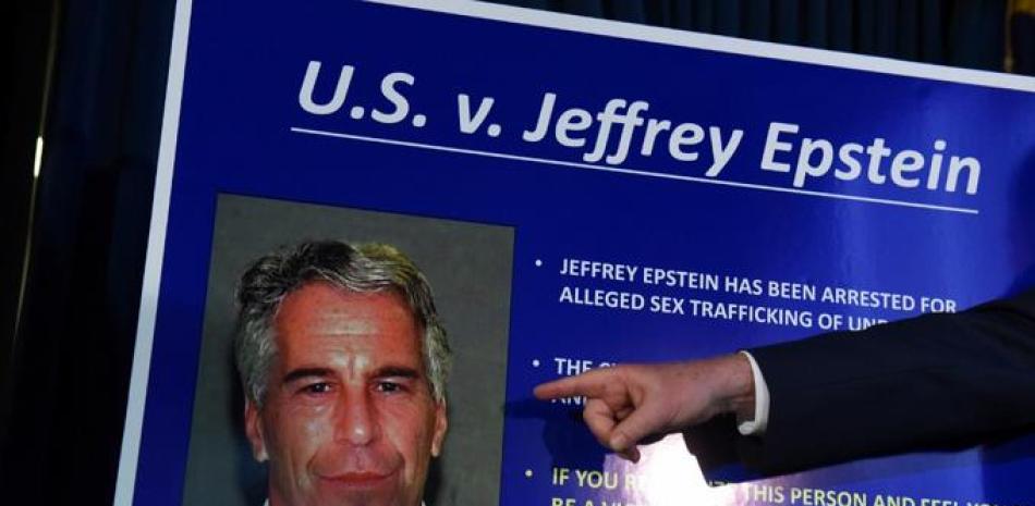 Foto de archivo de Jeffrey Epstein