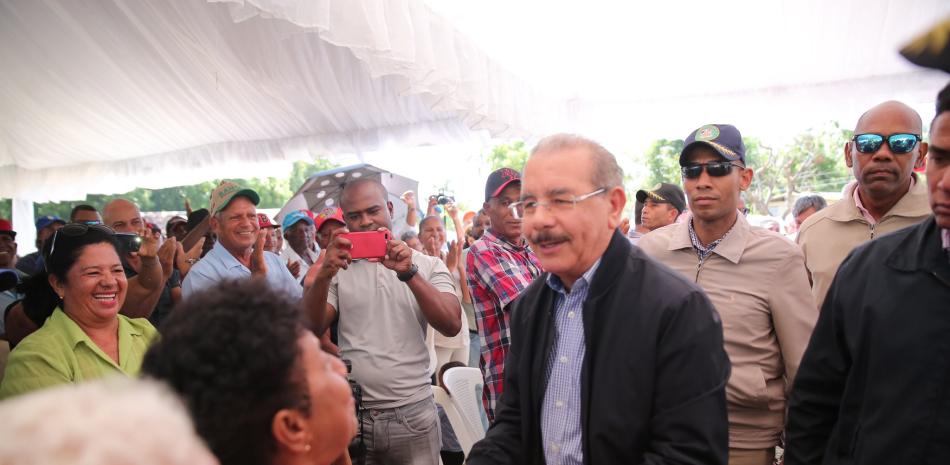 Danilo Medina realizó ayer la visita número 260.