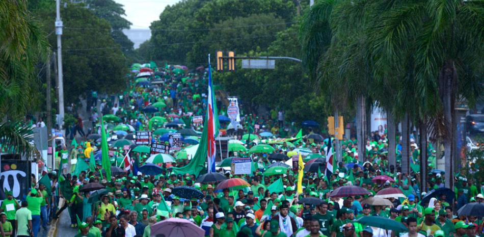 Las manifestaciones de la Marcha Verde consitituyeron las más grandes demostraciones del país para reclamar justicia contra los corruptos.