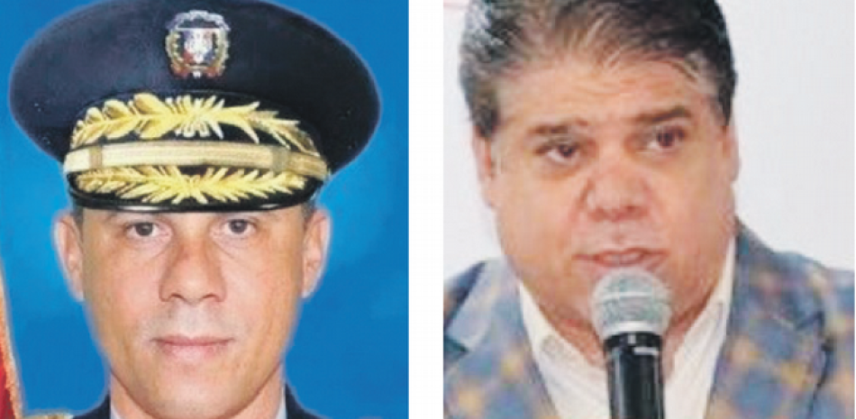 Mayor General Richard Vásquez Jiménez y Georgie Herrera