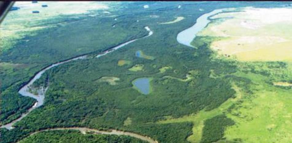 Foto aérea de Las Amazonias