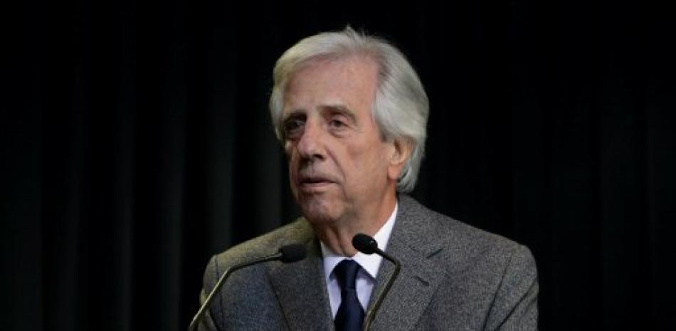 Presidente de Uruguay, Tabaré Vázquez. Foto AP.