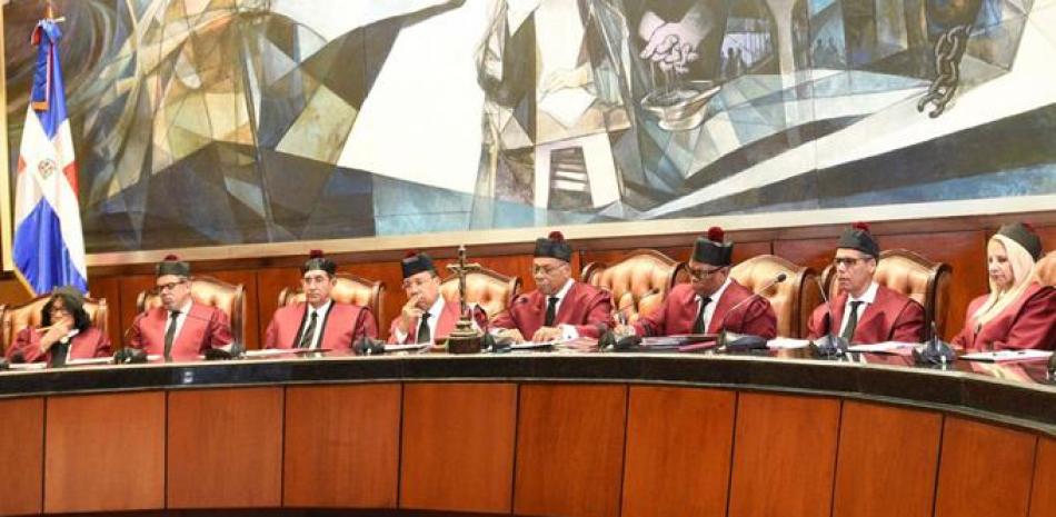 Los jueces del Tribunal Constitucional.