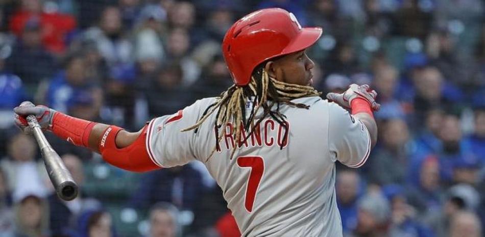 Maikel Franco fue sorpresivamente bajado por los Filis.