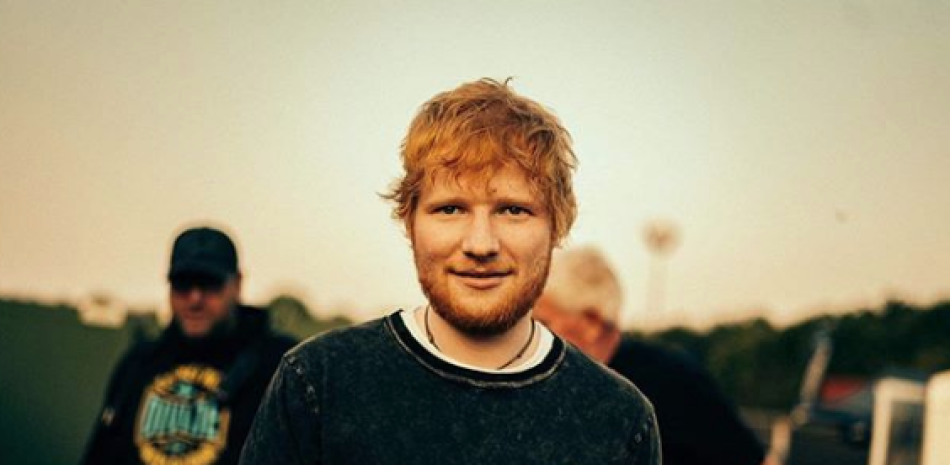 Foto del cantante británico Ed Sheeran.