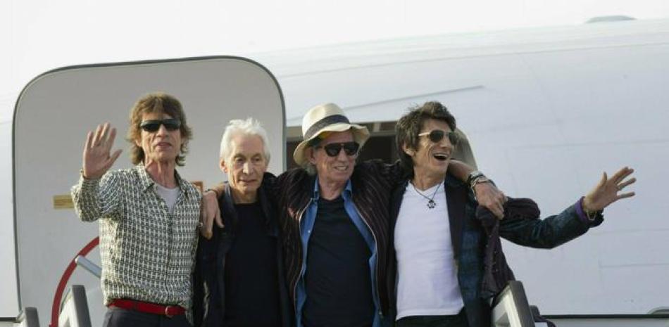 Foto de archivo del grupo The Rolling Stones