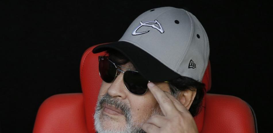Diego Maradona, nuevo director técnico de Gimnasia de La Plata.