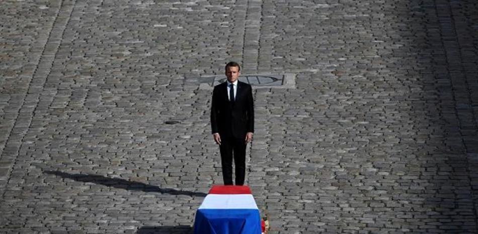 Fotografía del actual presidente de Francia Emmmanuel Macron. Lionel Bonaventure / AFP