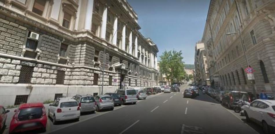 Captura de Google Maps del Cuartel de Policía de Trieste
