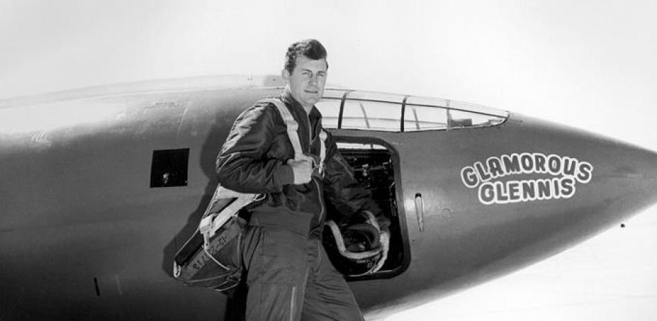 Piloto estadounidense Chuck Yeager. Foto: Europa Press.