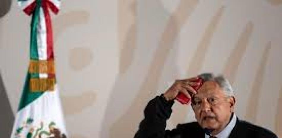 Manuel López Obrador, presidente de México. / Listín