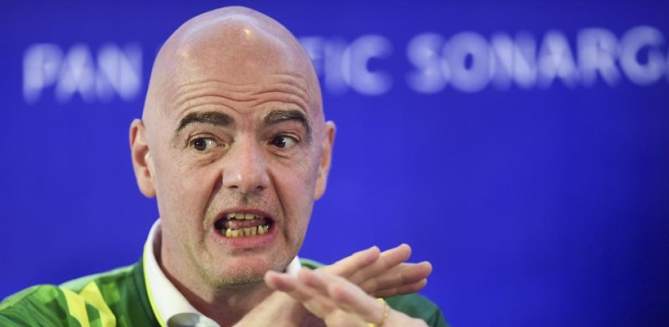 Gianni Infantino, presidente de la FIFA. / AFP