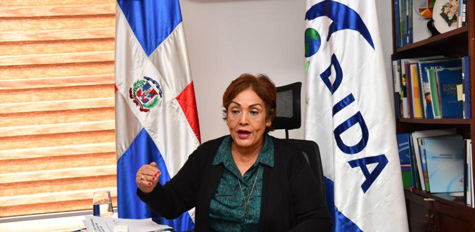 Nélsida Marmolejos, directora de la DIDA. ADRIANO ROSARIO