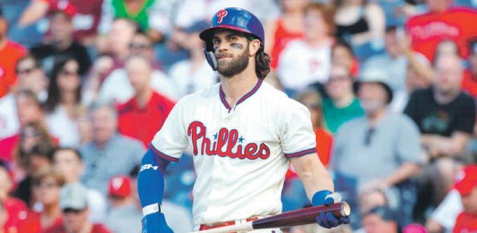 Bryce Harper era la estrella de los Nacionales de Washington hasta el pasado año.