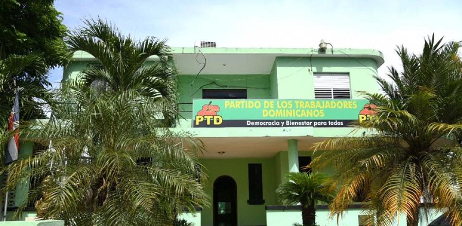 Casa Nacional del PTD, fotografía de Raúl Asencio. Listin Diario.