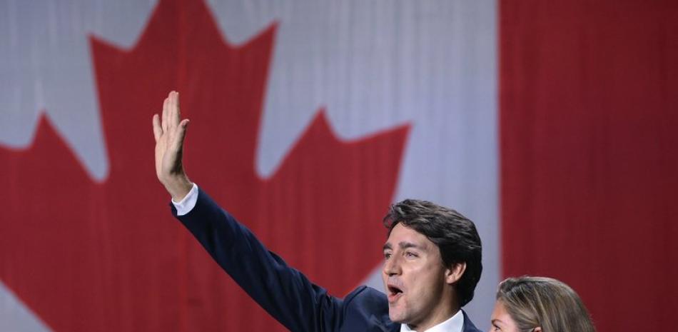 Justin Tradeau reelegido primer ministro de Canadá. / AP