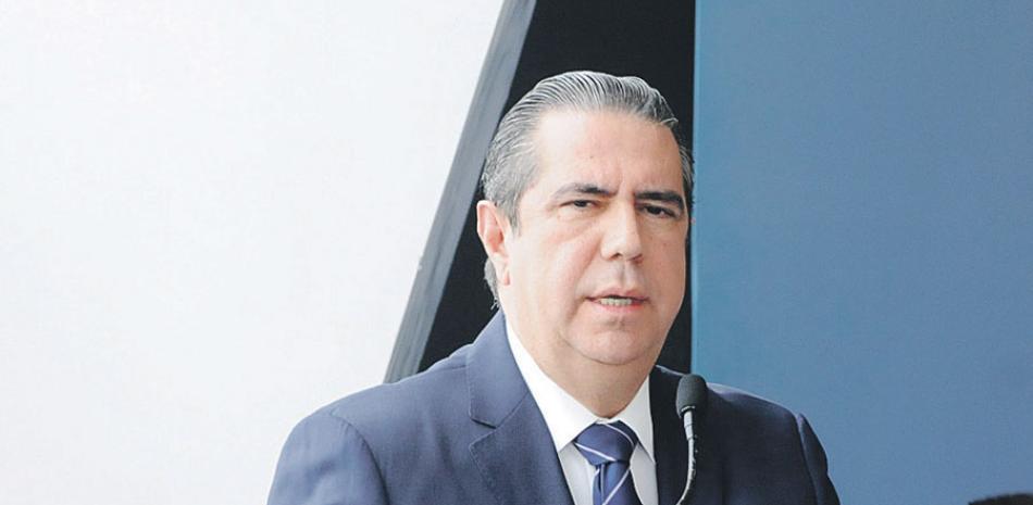 Ministro de Turismo, Francisco J. García.