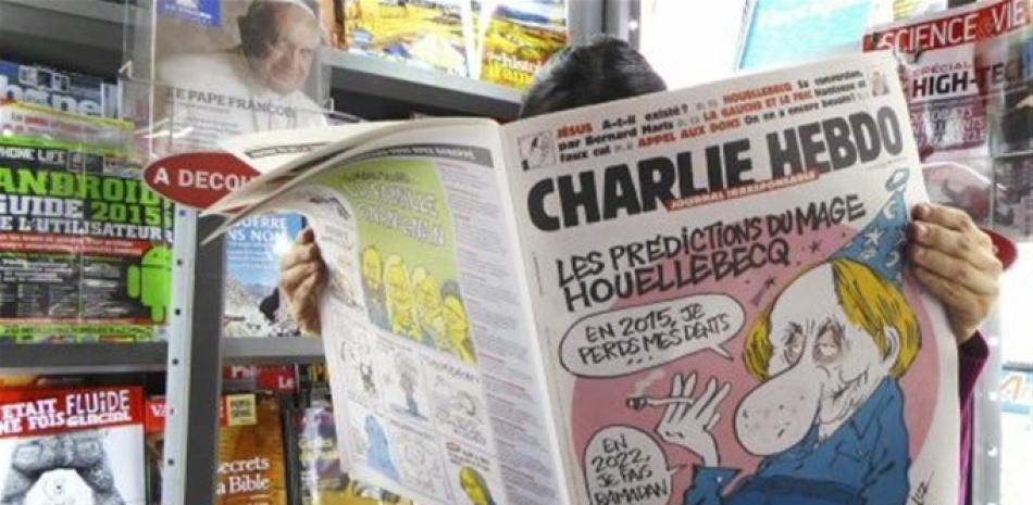 Foto de archivo de Charlie Hebdo