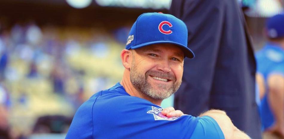 David Ross, nuevo piloto de los Cubs.