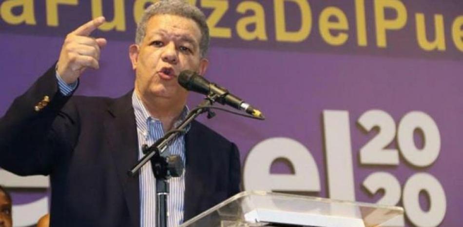 Leonel Fernández dejó el PLD el pasado domingo.