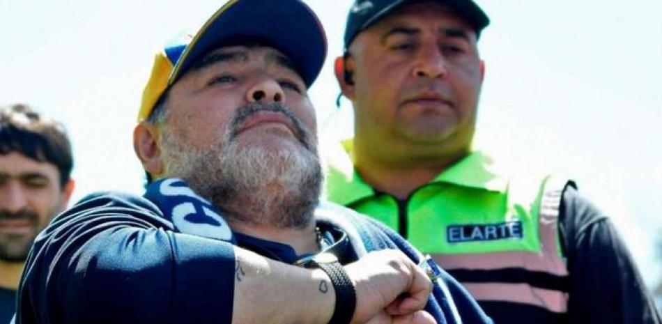 Diego Maradona, ex estrella del fútbol mundial.