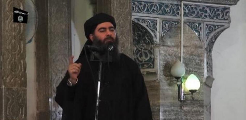 Abu Bakr al Bagdad, lider muerto del ISIS.