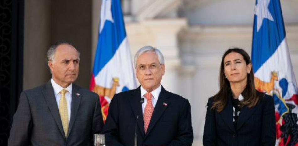 El presidente Sebastián Piñera anunció este miércoles que Chile no organizará la cumbre de líderes del APEC ni la COP25 debido a las protestas. AP