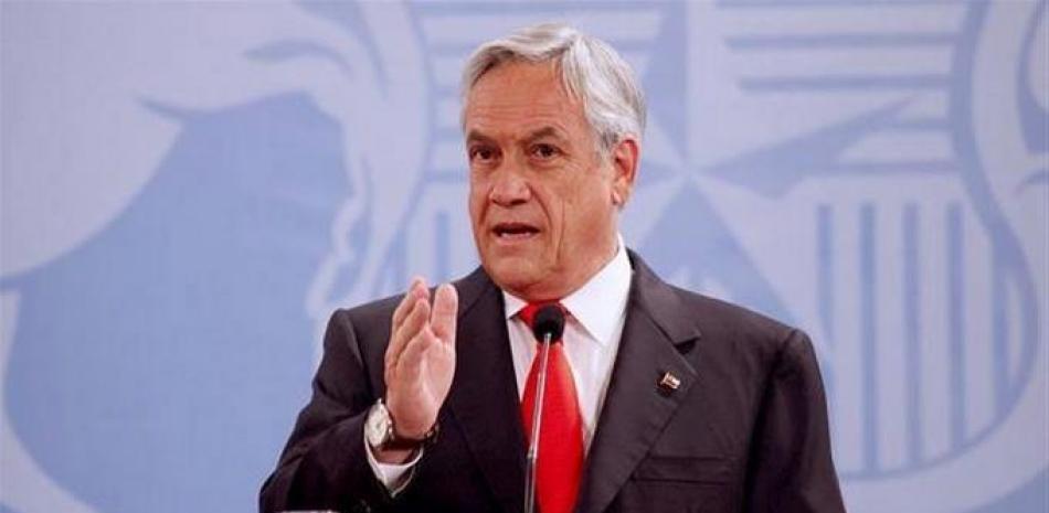 Foto de archivo del presidente de Chile, Sebastián Piñera