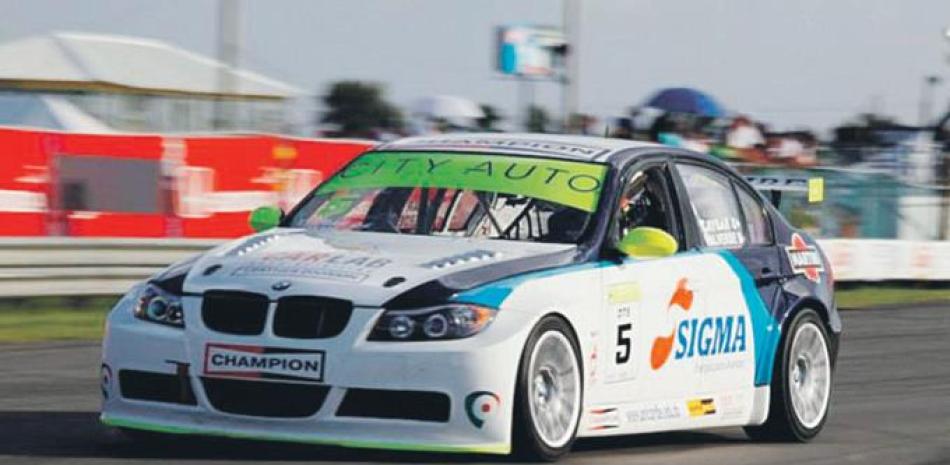 El flamante BMW BTCC de Tonino Aybar a bordo del cual buscará llevárselo todo durante el Toyota Grand Prix el domingo en el Autódromo Petronan.