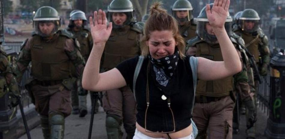 Las protestas de la ciudadanía en Chile se han extendido durante semanas.