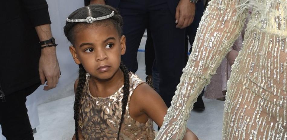 Blue Ivy Carter, hija de Beyonce y Jay-Z. Foto: AP.