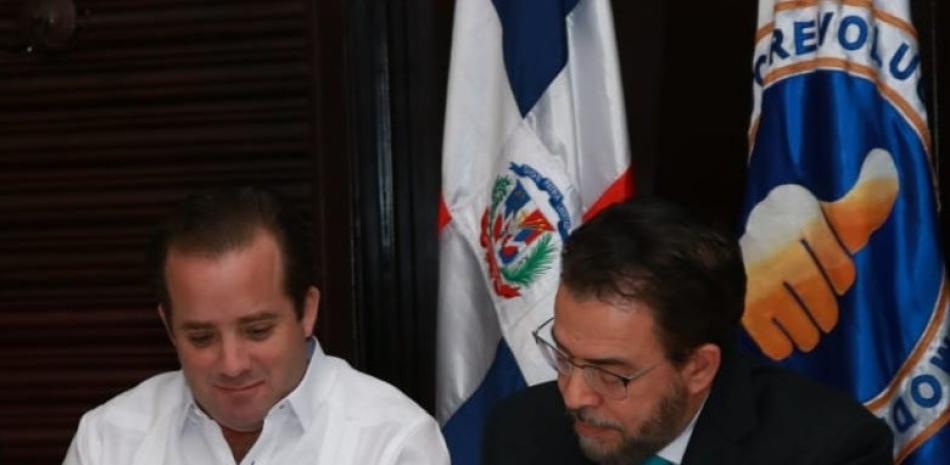José Paliza (PRM) y Guillermo Moreno (AlPaís)