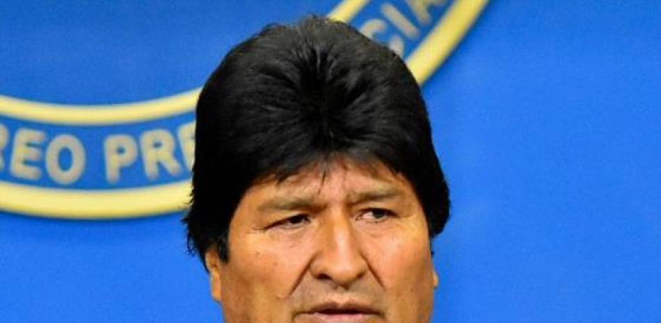 Expresidente de Bolivia, Evo Morales. Foto: Archivo Listín Diario.