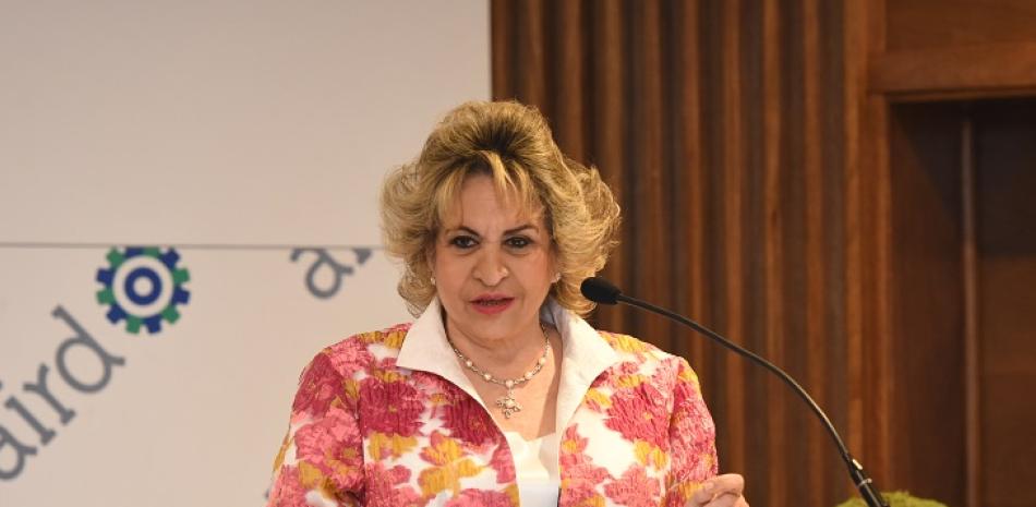 Directora Nacional de Estadística, Alexandra Izquierdo.