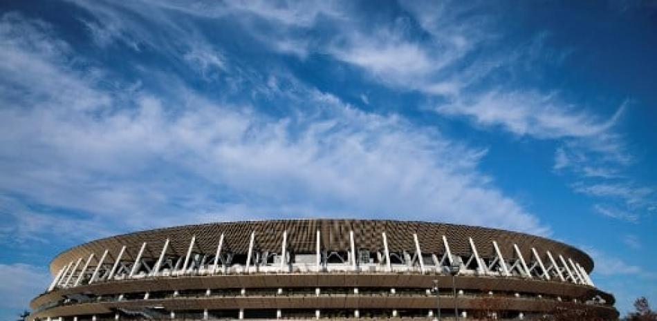 El ‘National Stadium’, sede de los próximos Juegos Olímpicos de Tokio 2020, durante un tour con los medios de comunicación después de la finalización del estadio. Behrouz Mehri/AFP.