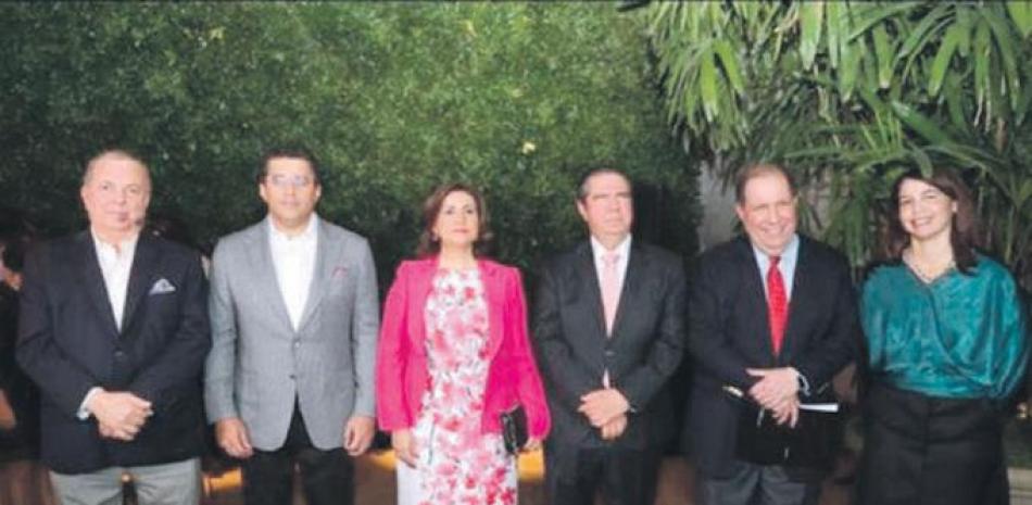Felipe Vicini, Beatriz del Cueto, Eduardo Selman, Margarita Cedeño, Francisco Javier García y David