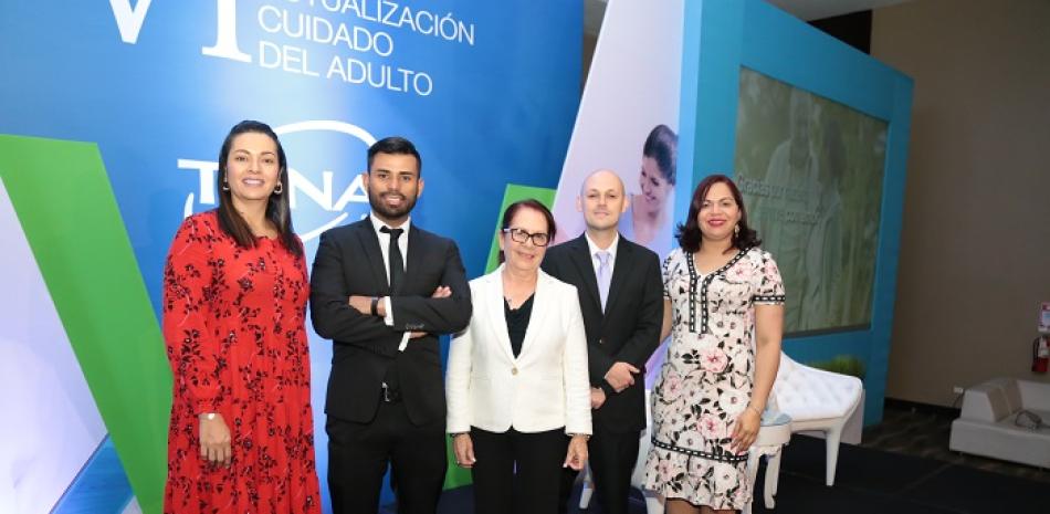 Diana Vahos, Ricardo Pachón, Leticia Rivera, Alejandro García y Kénida Mieses.