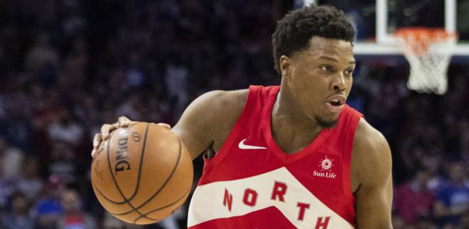 Kyle Lowry fue el principal atacante de los Raptors.