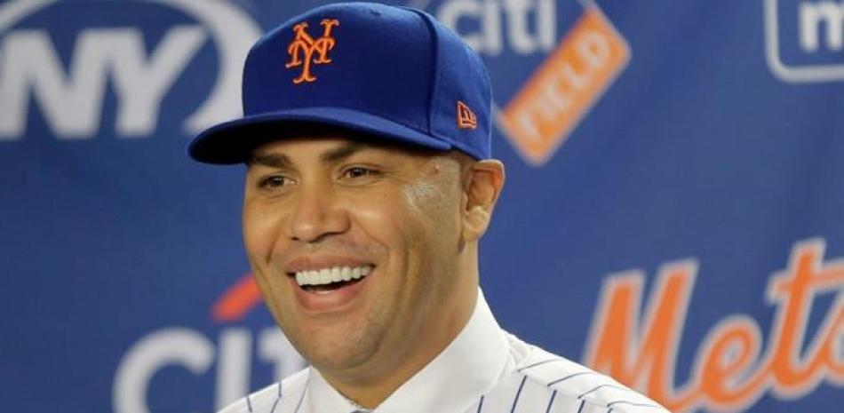 Carlos Beltrán, nuevo dirigente de los Mets de Nueva York.