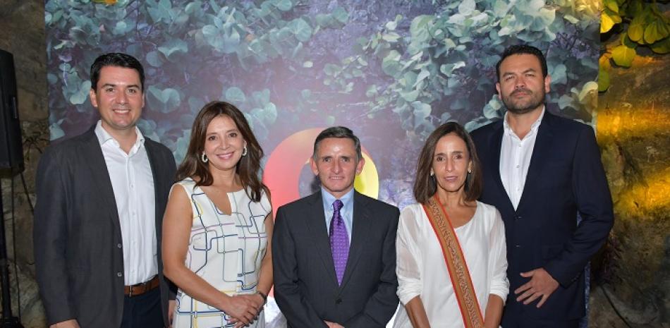 Iván Henao, Liliana Tovar, Andrés Bejarano, María Mercedes Carrasquillo e Iván Sabogal.