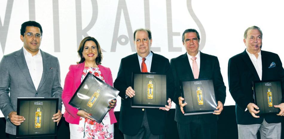 David Collado, Margarita Cedeño, Felipe Vicini, Francisco Javier García y Eduardo Selman. CIRILO OLIVARES/LD