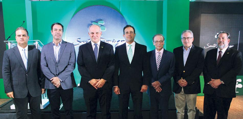 Francisco Santoni, José Manuel Santelises, Jaime Marranzini, Guillermo Sicard, José De Moya, Ernesto Martínez y Guillermo Álvarez.