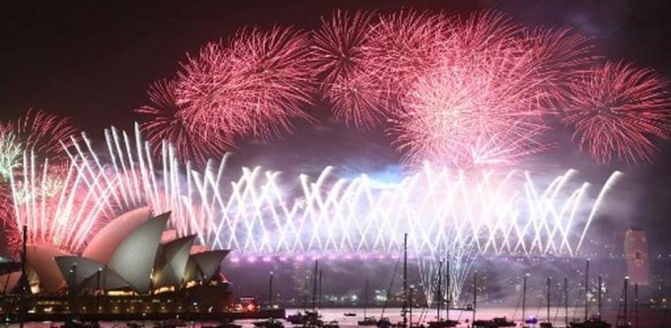 Celebración de año nuevo. AFP