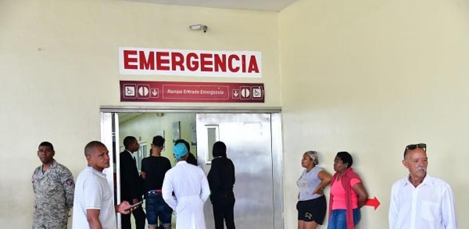 Fotografías de la sala de emergencia del Hospital Traumatológico doctor Ney Arias Lora. Crédito Adriano Rosario/ LISTÍN DIARIO