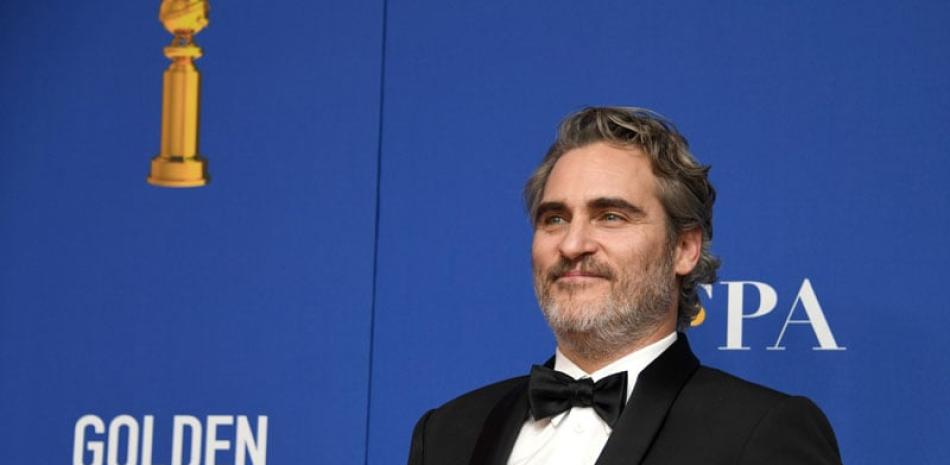 Joaquin Phoenix obtuvo el premio a Mejor actor por “Joker”.