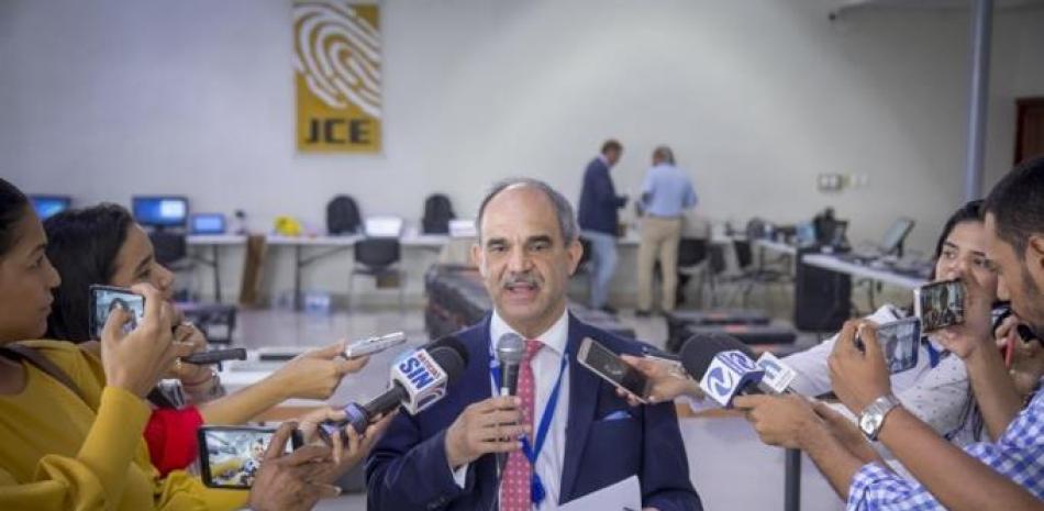El director de informática de la Junta Central Electoral, Miguel Angel García. Fotografía de archivo suministrada por la institución electoral.