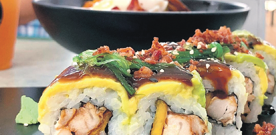 La comida japonesa con influencia hawaiana crece en Santo Domingo. FUENTE EXTERNA