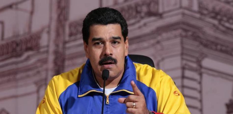 Nicolás Maduro, presidente Venezuela. Foto: Archivo Listín Diario.