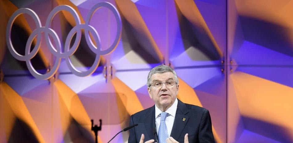 Thomas Bach quiere que el tema de Rusia sea claramente dilucidado antes de los Juegos Olímpicos de Tokio.