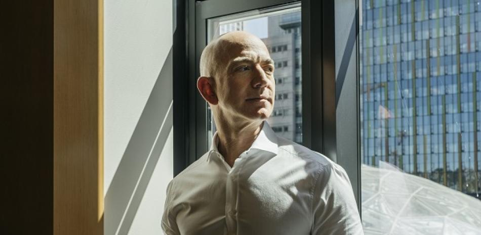 Fotografía del presidente de Amazon, Jeff Bezos. Crédito The New York Times